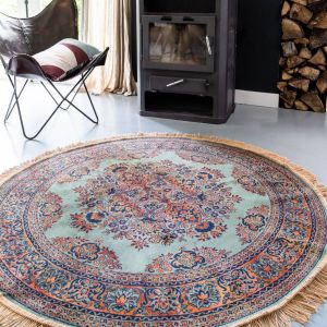 Vintage Vloerkleed brissac Groen