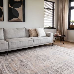 Vintage vloerkleed Aila zand/beige Interieur05