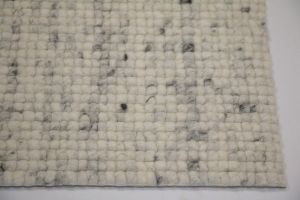 Wollen vloerkleed beach life licht grijs 20 - karpi