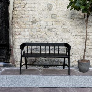 Buiten loper - Balkonkleed Dahl - Grijs - dubbelzijdig - EVA Interior - 80 x 250cm (M)