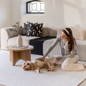 Vloerkleed Cairt Wit/Creme - Interieur05