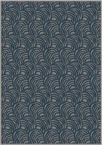 Ensuite By Brinker vloerkleed Graphix 1016 Grey - Navy