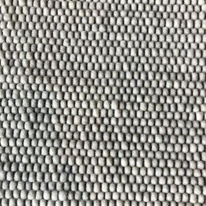 Wollen vloerkleed Basilicaal Black Warp nr.1 Basic Pallio by Brinker