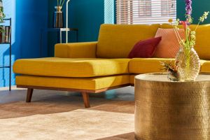 Wollen Vloerkleed Rome Goud 05 - Brinker Carpets