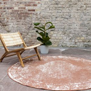 Rond Buitenkleed Sage - Roest - dubbelzijdig - EVA Interior - 200 Ø - (L)