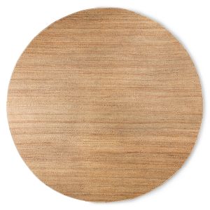 Vloerkleed rond hennep hkliving 250cm