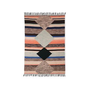 Handgemaakt vloerkleed binnen- buitenkleed multicolour hkliving 120x180cm