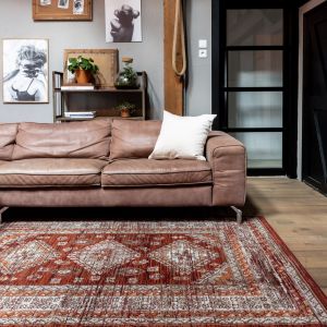 Vintage Vloerkleed Aila Rood/Oranje