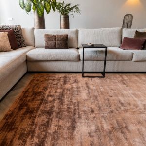 (nieuwe) Vloerkleed Viscose Silk Roest