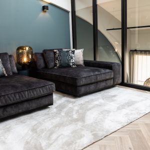 Vloerkleed Glymm Zand/Beige Wasbaar - Interieur05