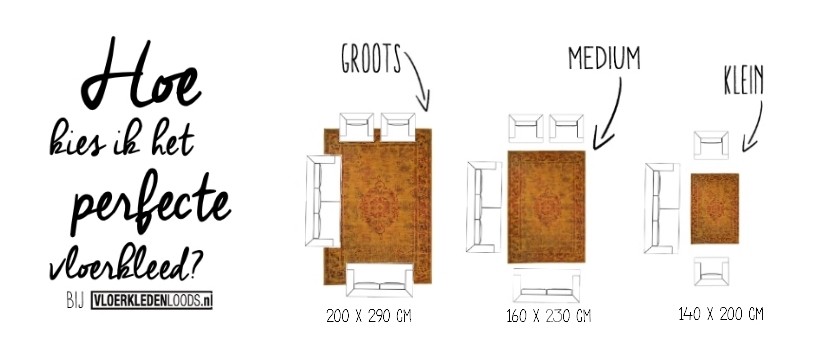 Hoe kies ik een vloerkleed? Bij Vloerkledenloods.nl
